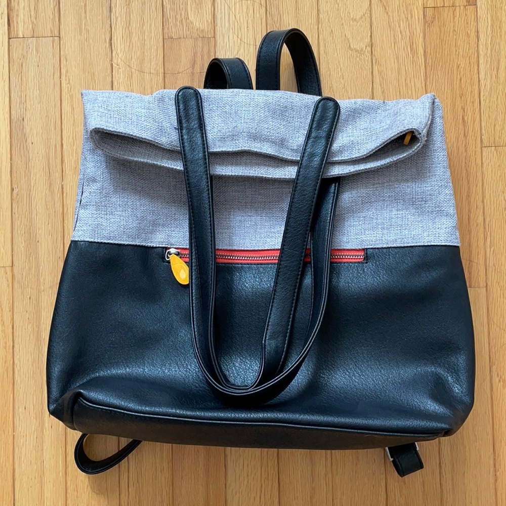 Canopy Verde Convertible backpack/Purse/Canvas bag